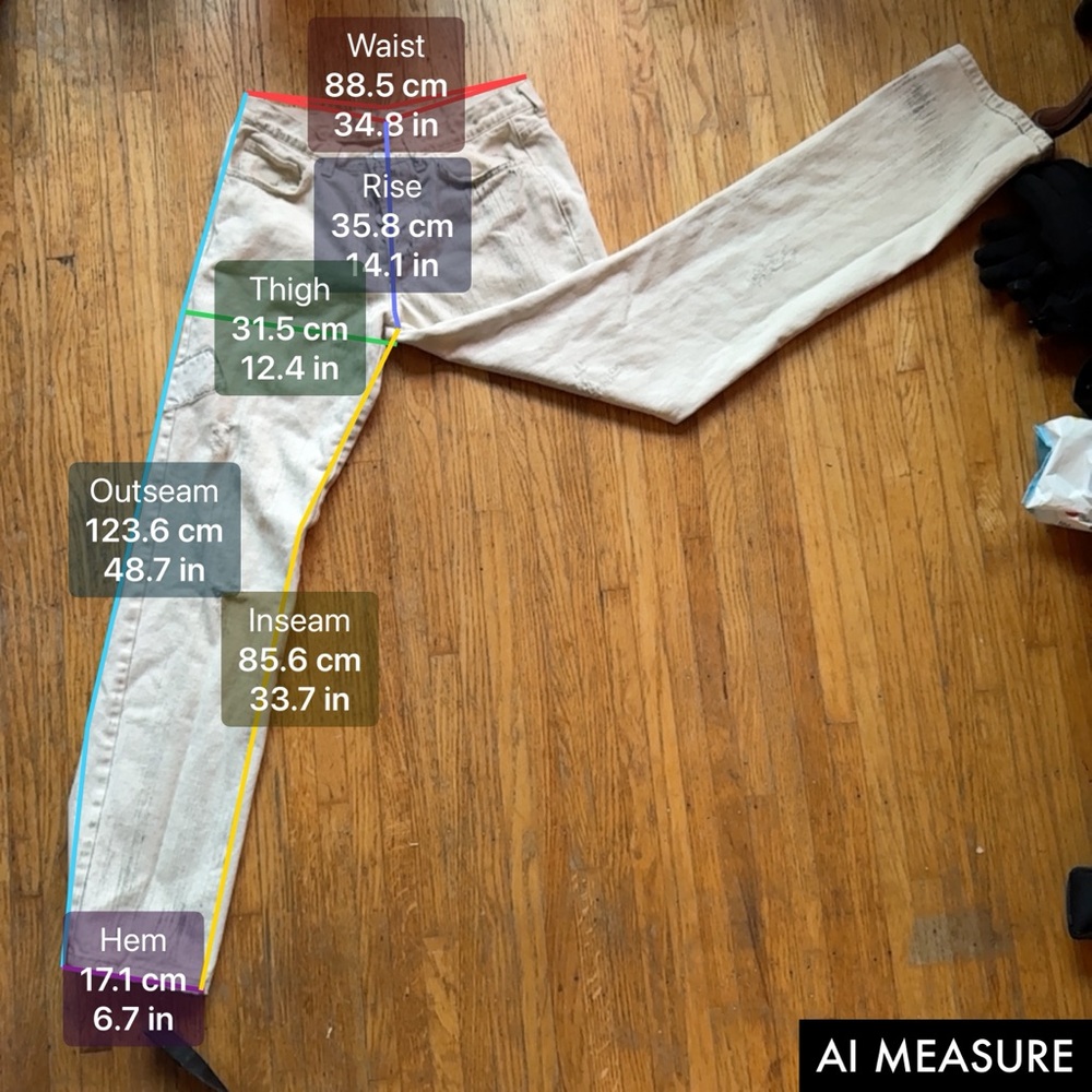 ICEBERG DISTRESSED JEANS - Picture 7 of 7